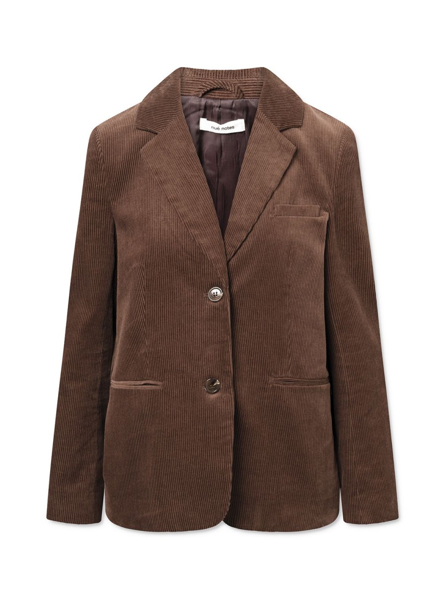 Mom Enula9 | Beckett Blazer - Brown Corduroy