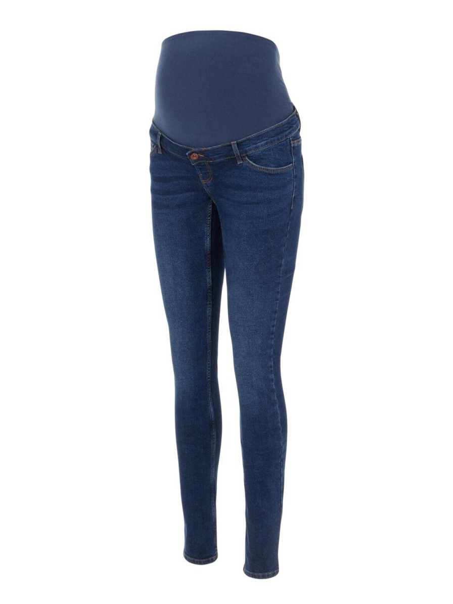 Mom Enula9 | Kesia Slim Jeans - Dark Blue