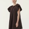 Mom Enula9 | Sue Dress - Black Coffee