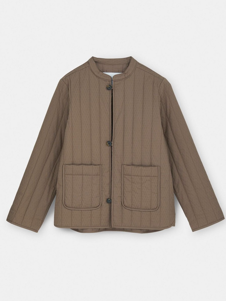 Mom Enula9 | Haze Jacket Diamond - Light Mocha