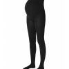 Mom Enula9 | Omar Thermal Maternity Tights - Black