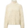 Mom Enula9 | Kelby Turtleneck Strik - Egret Beige