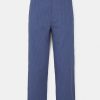 Mom Enula9 | Coco Pant Seersucker - Mix True Blue