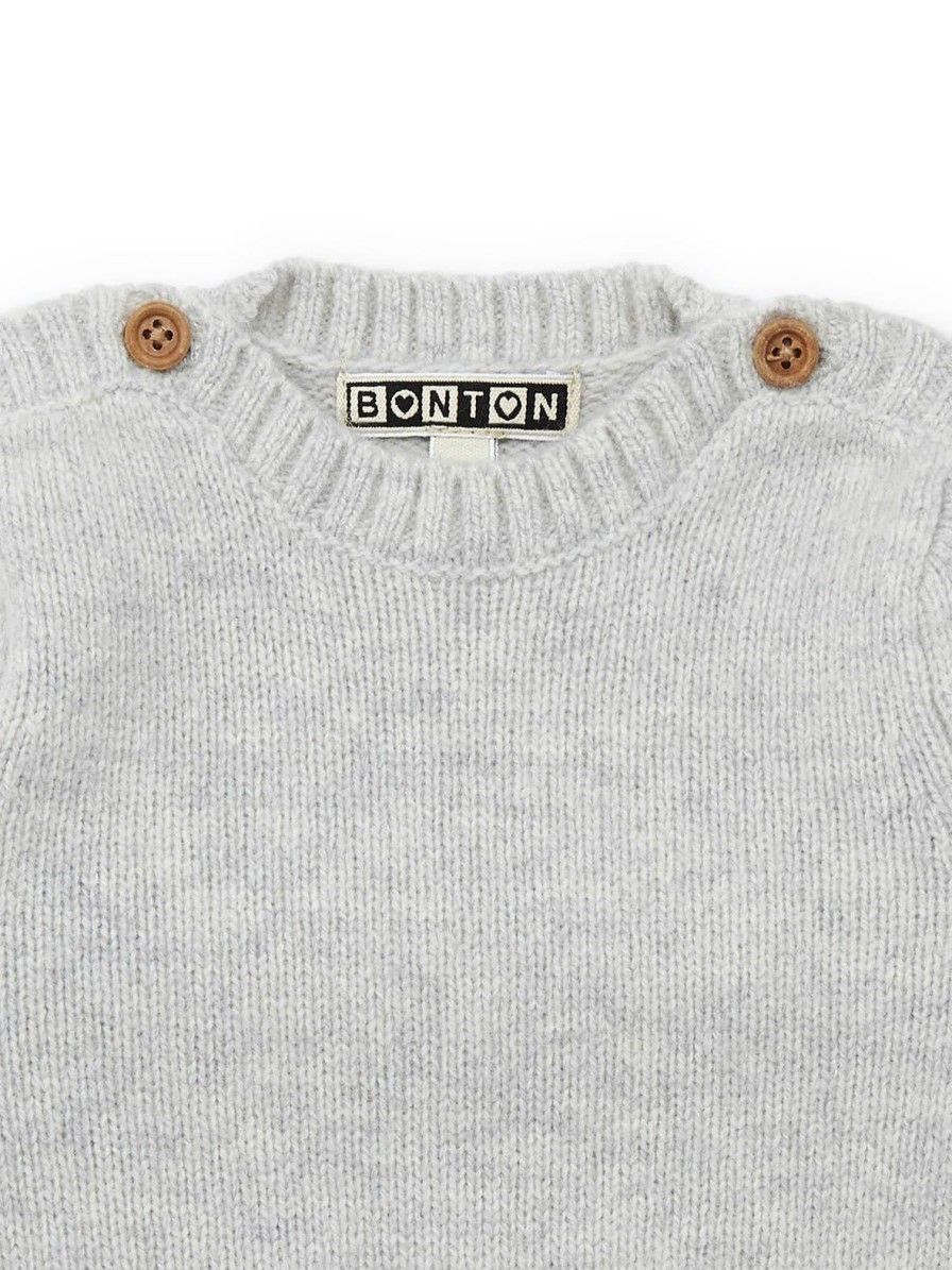 Baby Enula9 | Baby Merino Dragt - Lightgrey