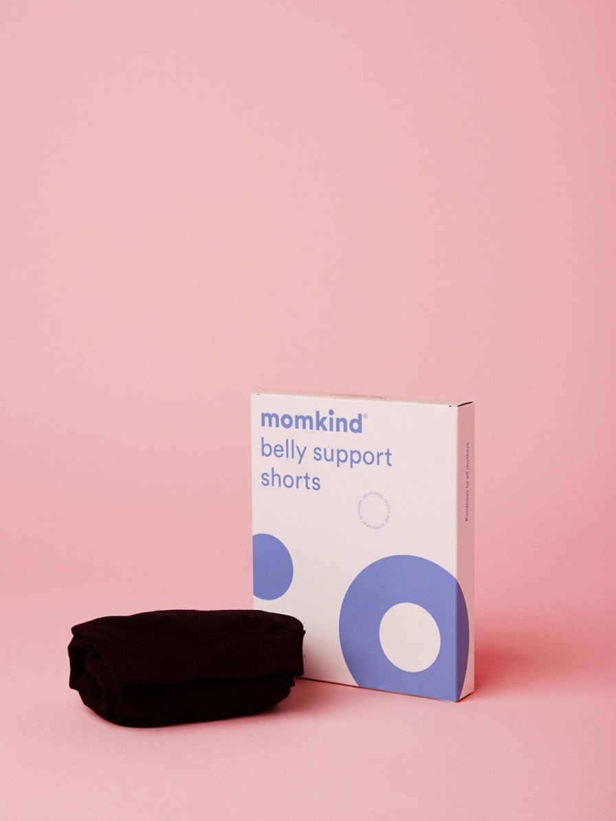 Mom Enula9 | Momkind Belly Support Shorts Sort