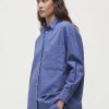 Mom Enula9 | Shirt Japan Seersucker - Mix True Blue