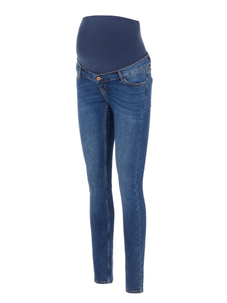 Mom Enula9 | Kesia Slim Jeans - Medium Blue