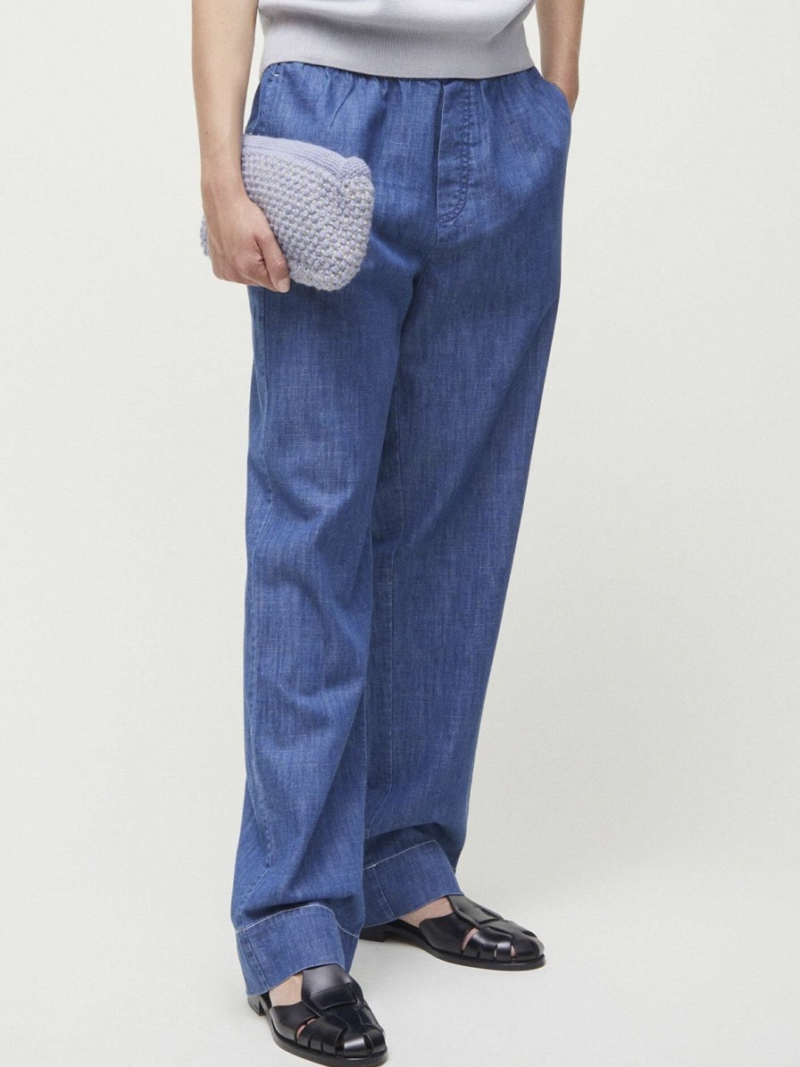 Mom Enula9 | Miles Pant Denim