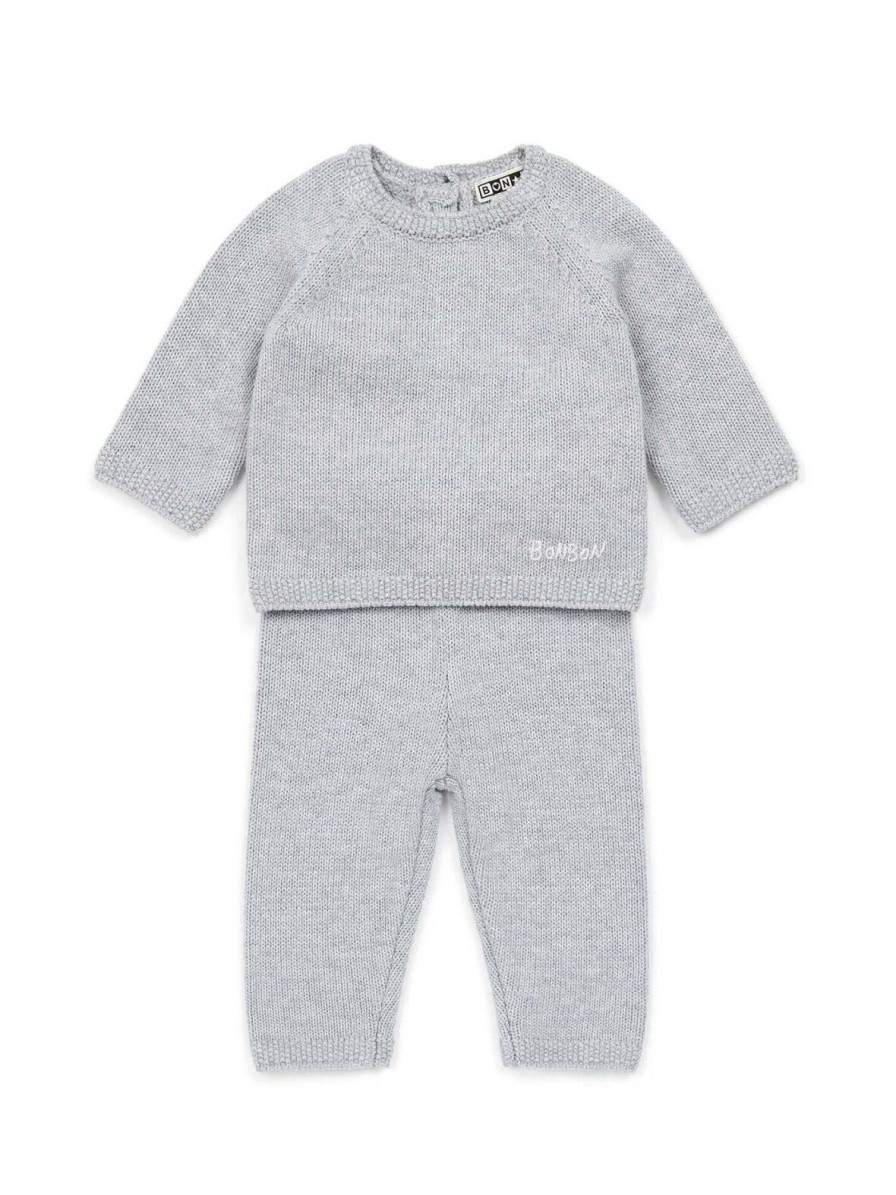 Baby Enula9 | Baby Strik Saet Grey Blue