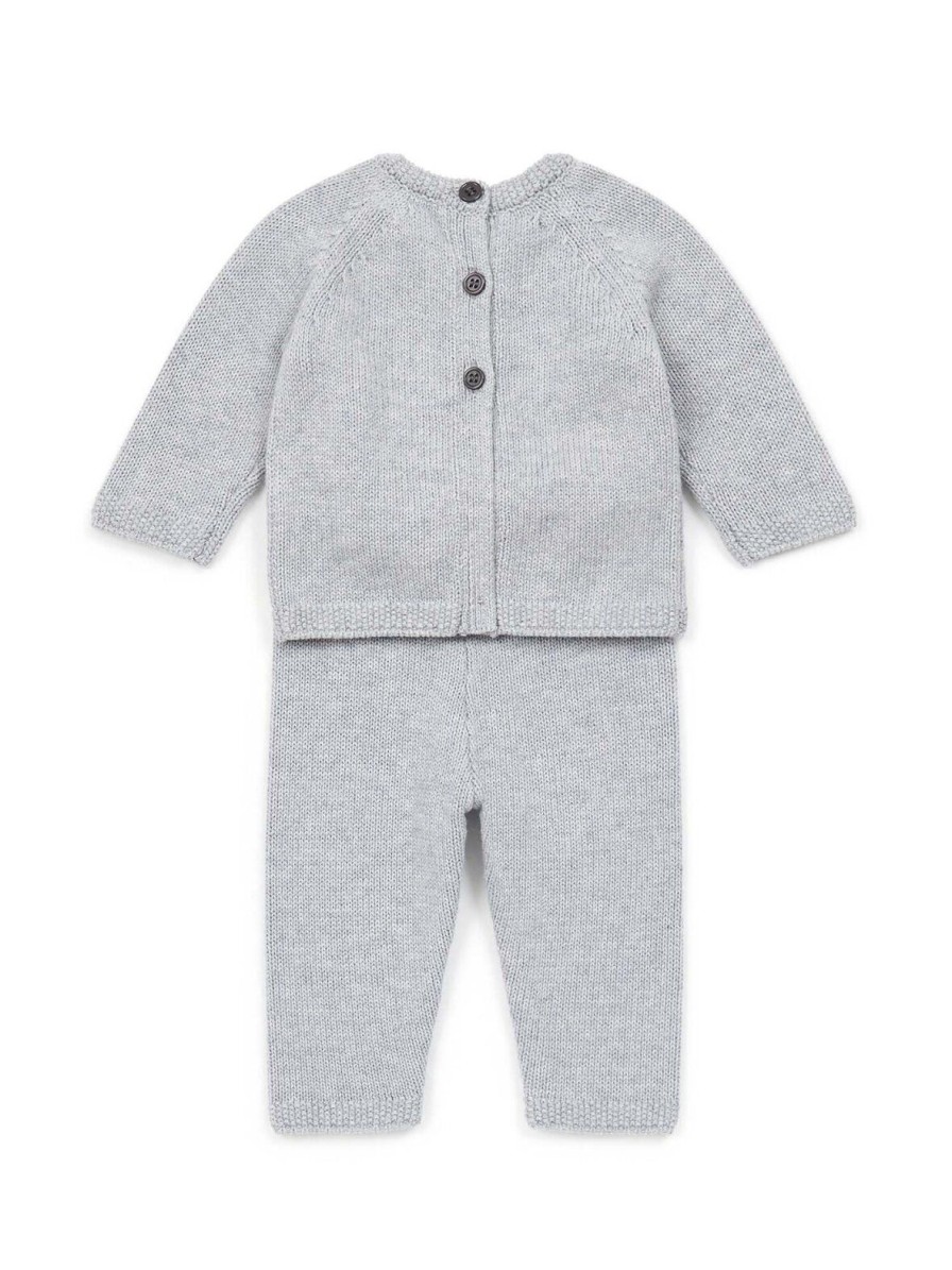 Baby Enula9 | Baby Strik Saet Grey Blue