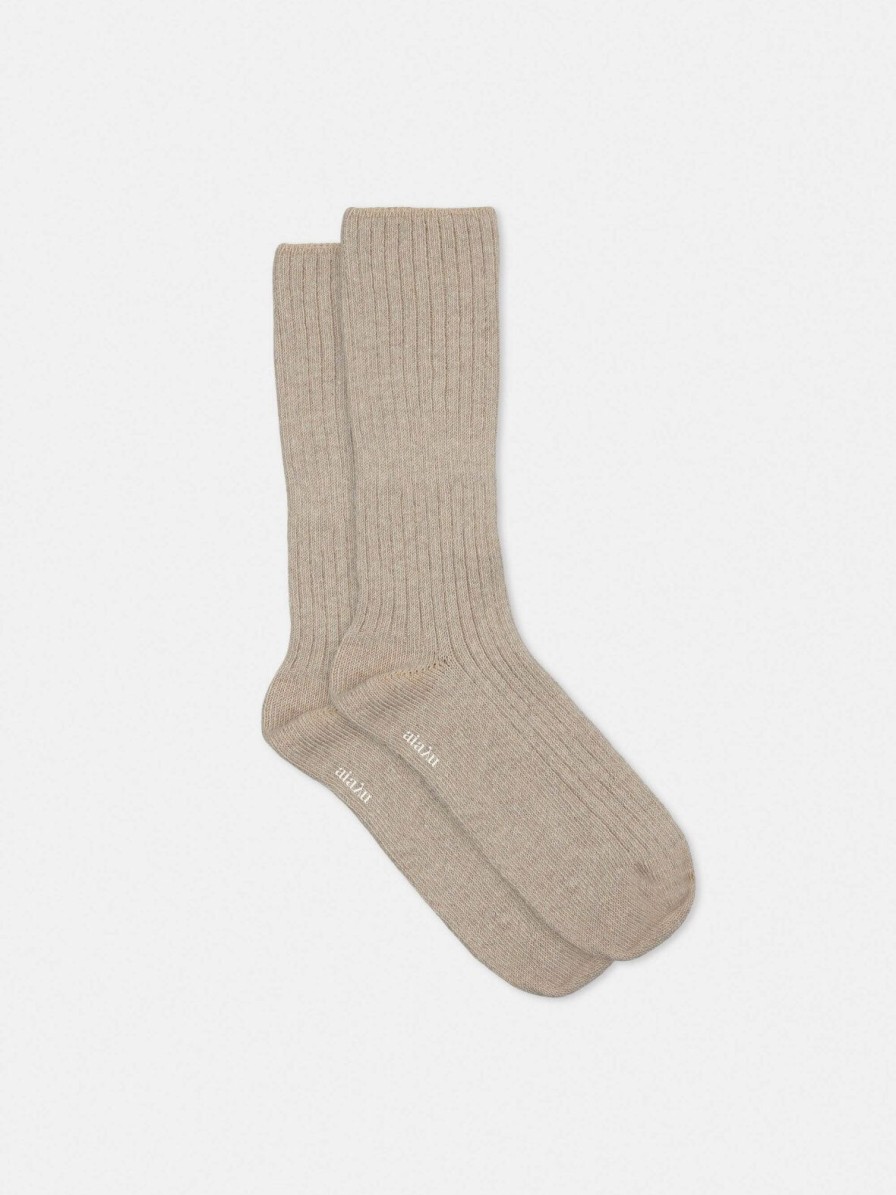 Mom Enula9 | Cashmere Rib Socks - Kit