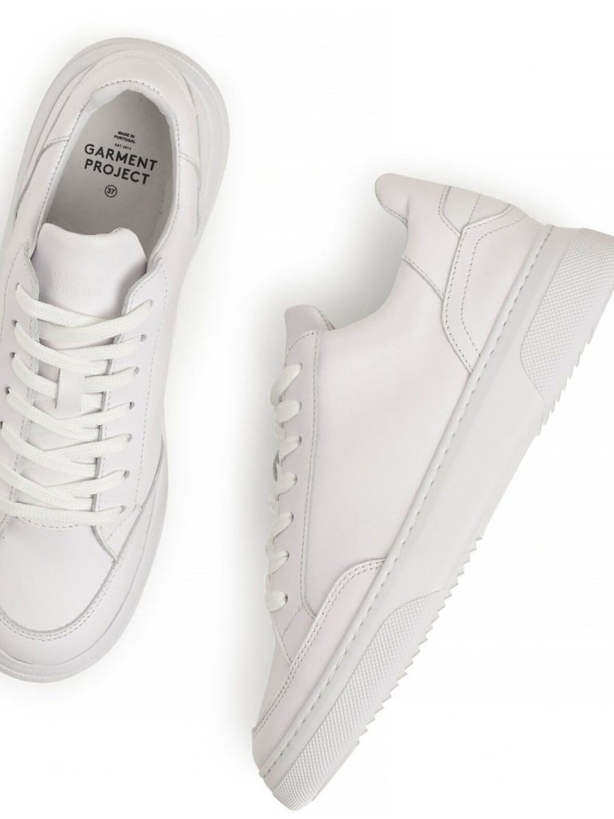 Mom Enula9 | Off Court Sneakers All White Leather