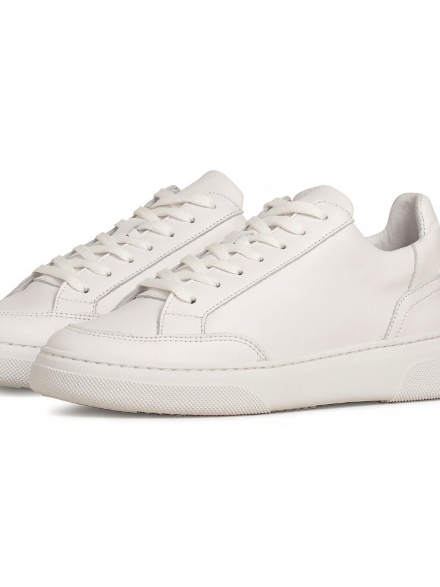 Mom Enula9 | Off Court Sneakers All White Leather