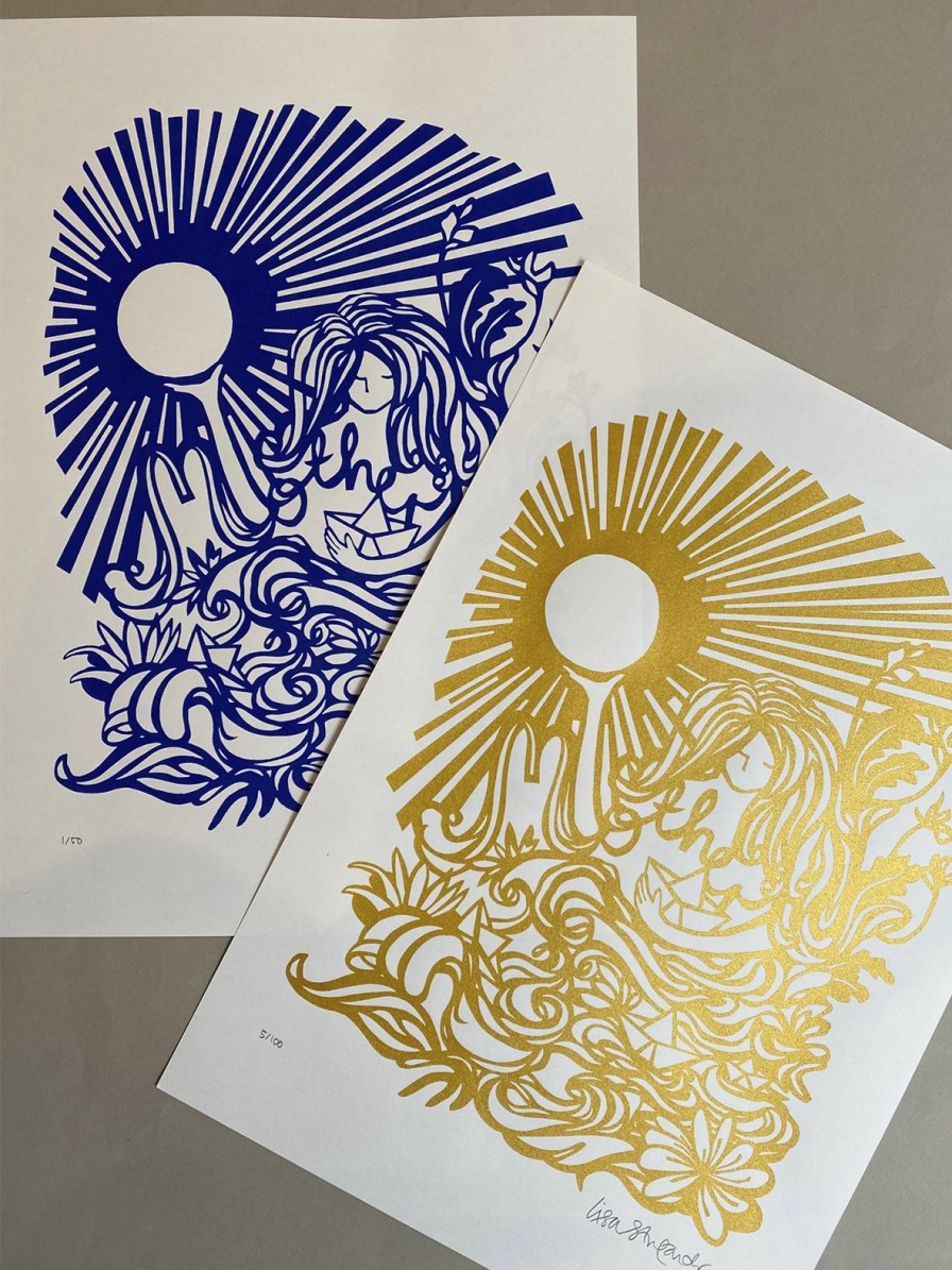 Mom Enula9 | Lisa Stroander X Mother Serigrafi Tryk