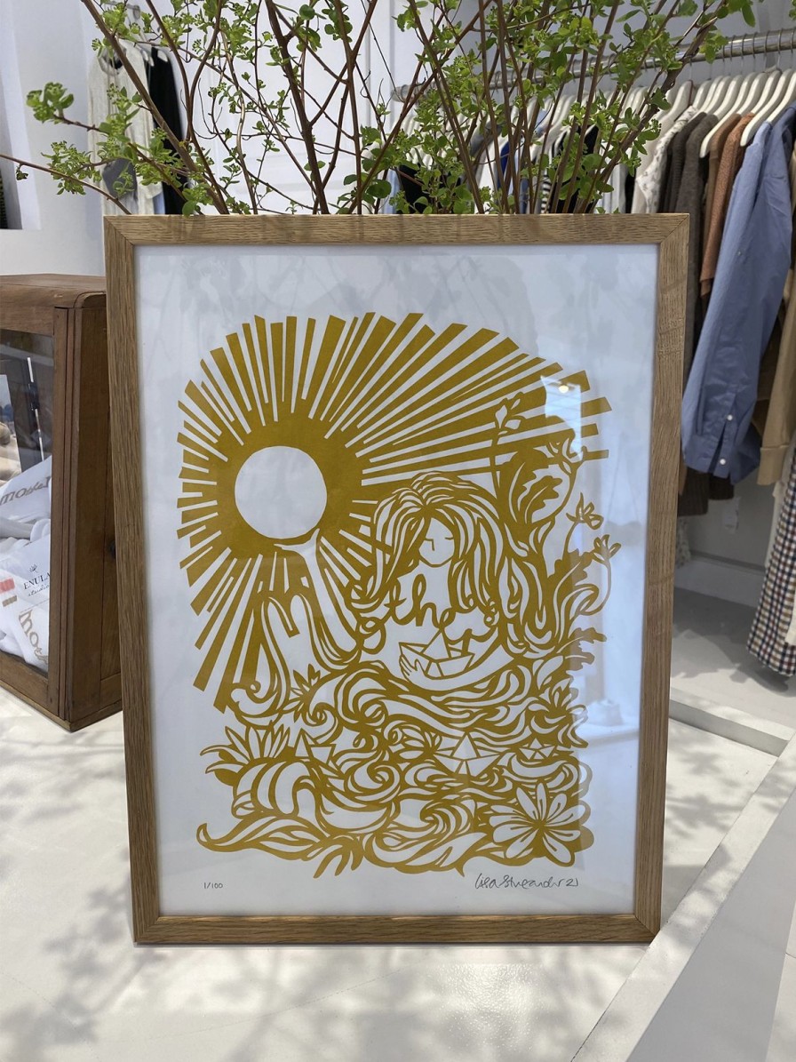 Mom Enula9 | Lisa Stroander X Mother Serigrafi Tryk