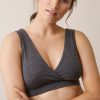 Mom Enula9 | The Go-To Merino Wool Bra, Grey Melange